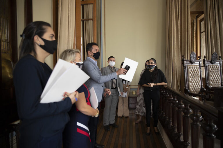 TJAM e Secretaria de Cultura visitam espaço para instalação do Museu do Judiciário