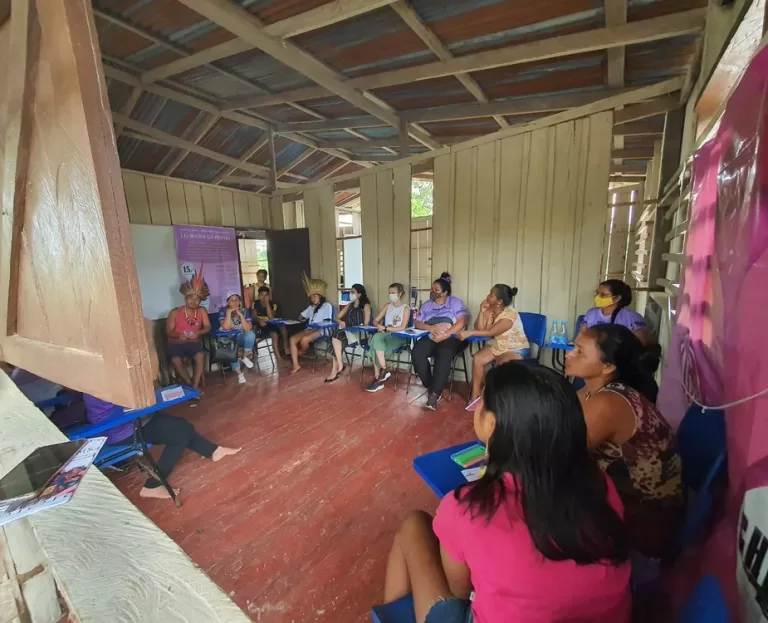 Defensoras do Polo do Médio Solimões conscientizam sobre violência contra a mulher