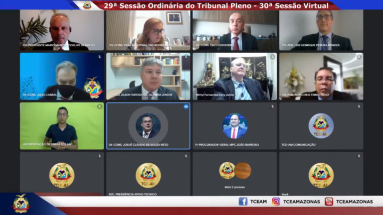 Pleno do TCE-AM julga contas irregulares e multa ex-gestora do Fundo Estadual de Saúde