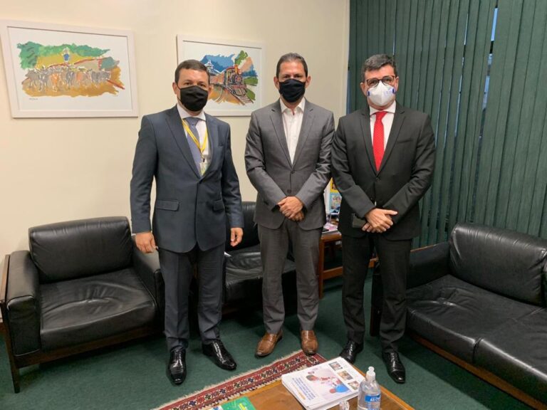 Juiz auxiliar da presidência do TRT-11 se reúne com parlamentares em Brasília