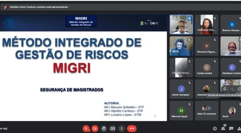 Segurança Institucional é tema de webinário promovido pela Eastjam
