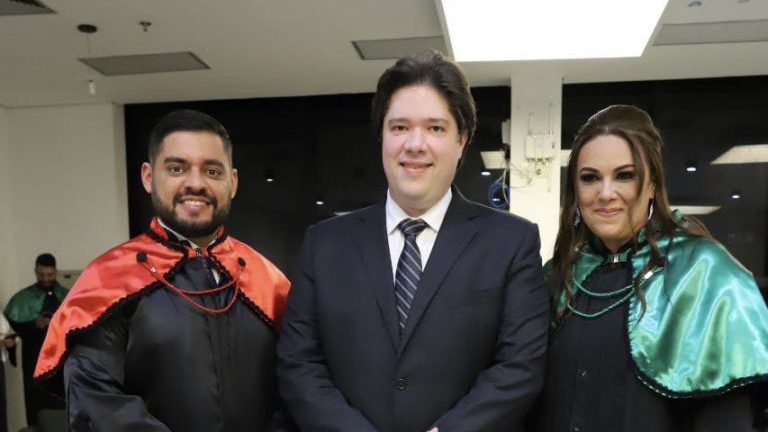 Conselheiro Fabian Barbosa representa TCE-AM em solenidade de posse da nova reitoria da UEA