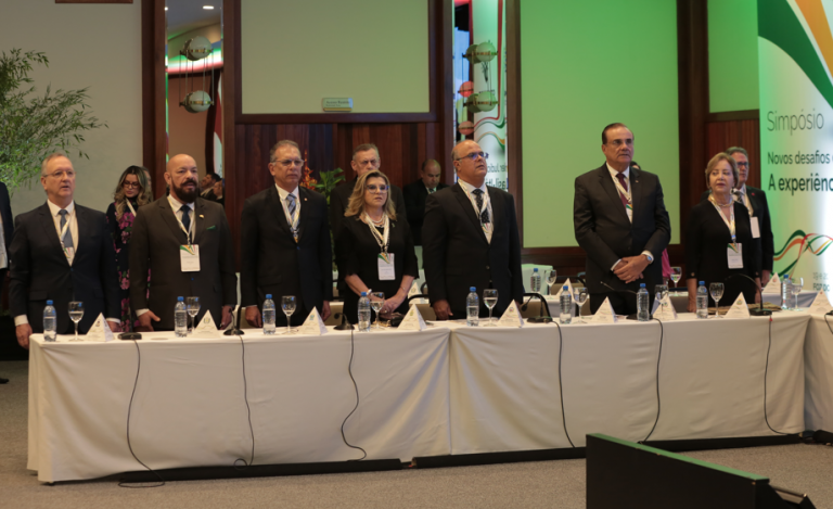 Presidente do TJAM se reúne com titulares dos Tribunais de Justiça do Brasil para posse do Consepre