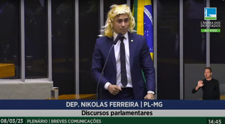 Entidades e parlamentares pedem investigação contra deputado Nikolas Ferreira por transfobia
