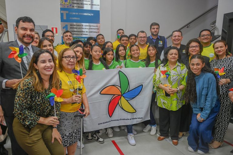TJAM participa de abertura da campanha contra o Trabalho Infantil promovida pelo TRT-11