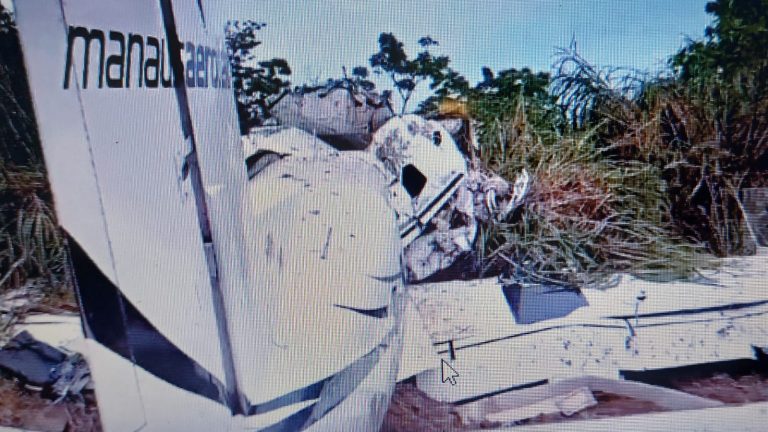 Aeronave que caiu em Barcelos não teria encontrado pista suficiente para frear, indica apuração