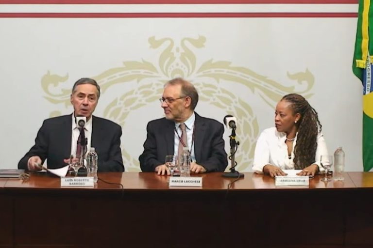 Sistema prisional é uma das maiores violações de direitos humanos no Brasil, diz Barroso
