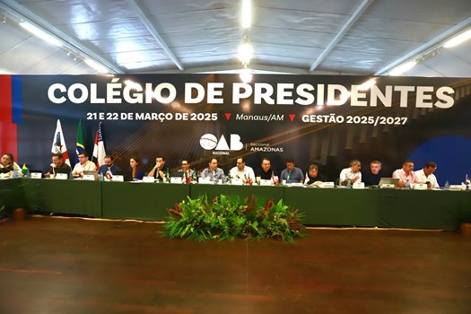 Colégio de Presidentes da OAB recomenda mudança em provimento sobre publicidade de resultados