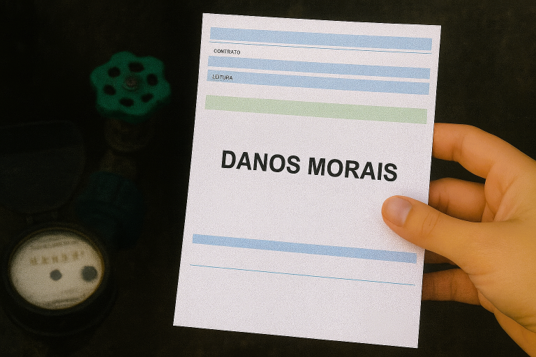 Sem demonstração de abalo, cobrança a maior em fatura de água não gera dano moral contra fornecedora