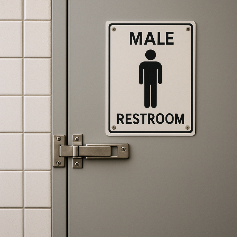 Não basta a restrição com tranca: Empresa deve indenizar trabalhadora obrigada a usar banheiro masculino