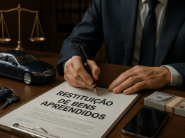 Se indispensáveis à restituição do bem, custas não adimplidas extinguem o processo e desfazem a medida