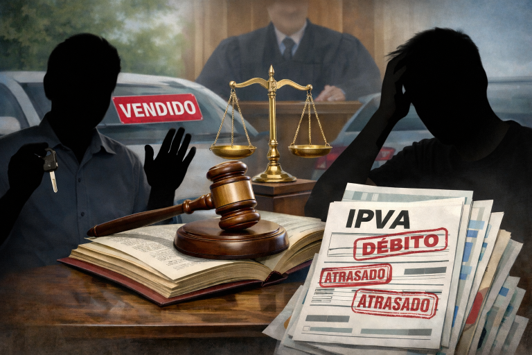 Débitos de IPVA não recaem sobre antigo dono quando comprador não faz a transferência, fixa Justiça