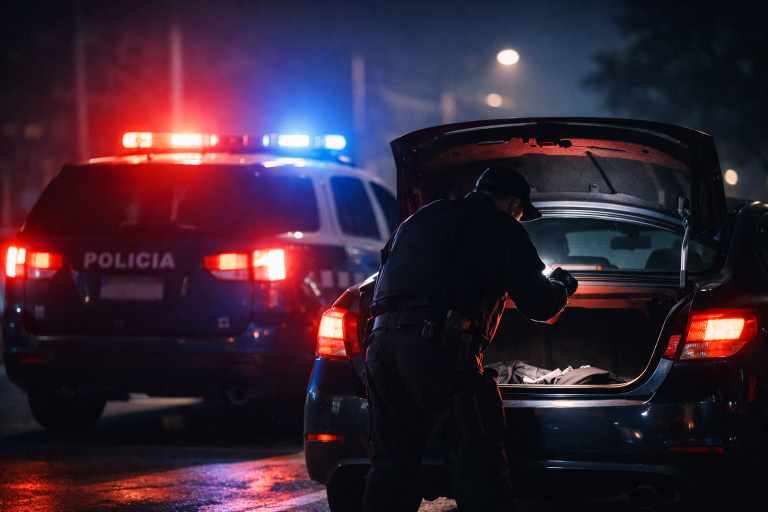 Provas envenenadas: Sem suspeita, busca veicular é ilícita, decide Justiça ao absolver réu por porte de arma