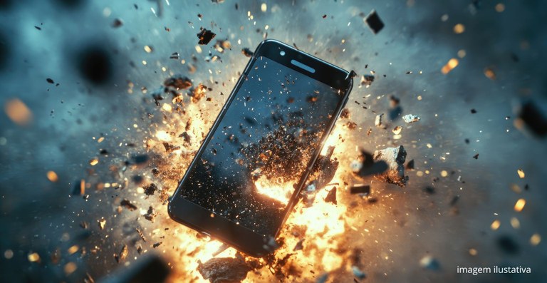 TJDFT condena empresa por explosão de celular que causou queimaduras e queda de telhado