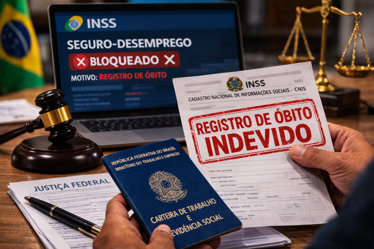 “Morte administrativa”: Justiça condena INSS após sistema registrar trabalhador vivo como falecido