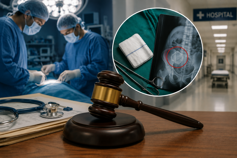 TJRS mantém condenação de hospital por compressa esquecida em paciente