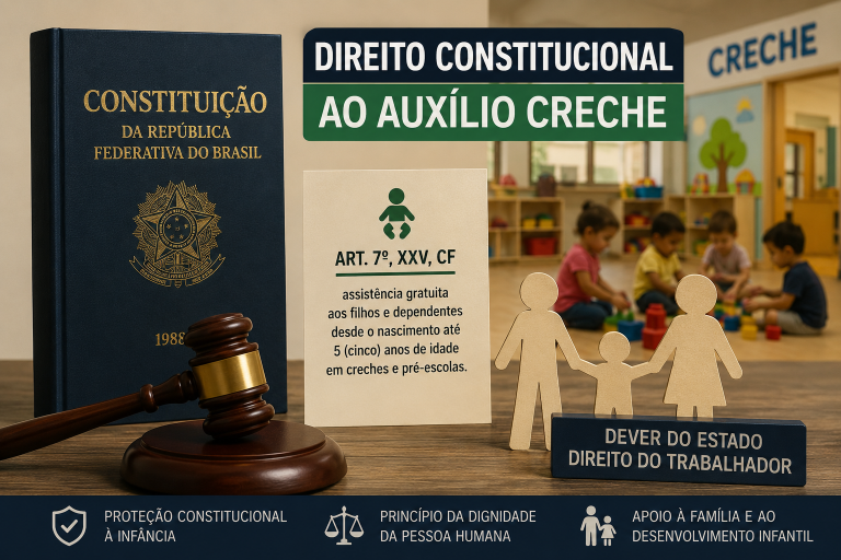 Desembolso de servidor com custeio de auxílio-creche viola direito constitucional