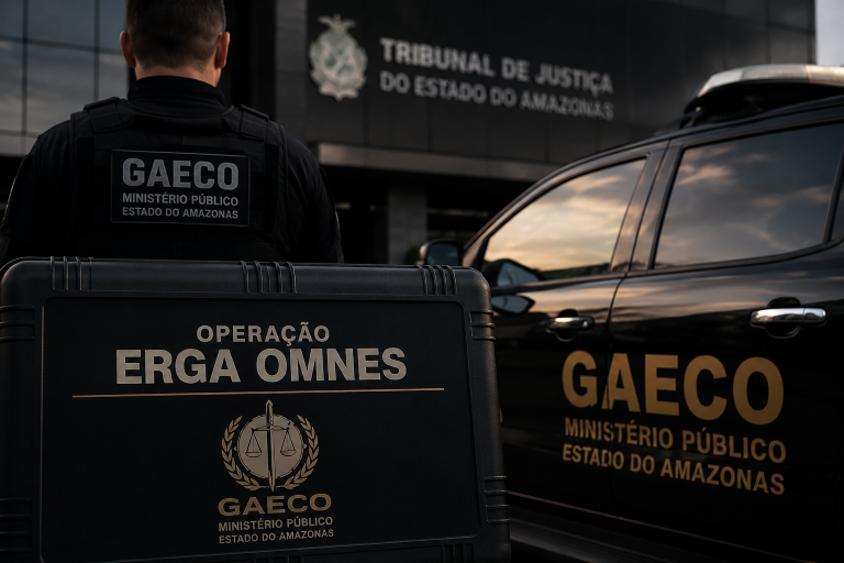 Operação Erga Omnes: MPAM denuncia 16 investigados e aponta núcleo de infiltração no Judiciário