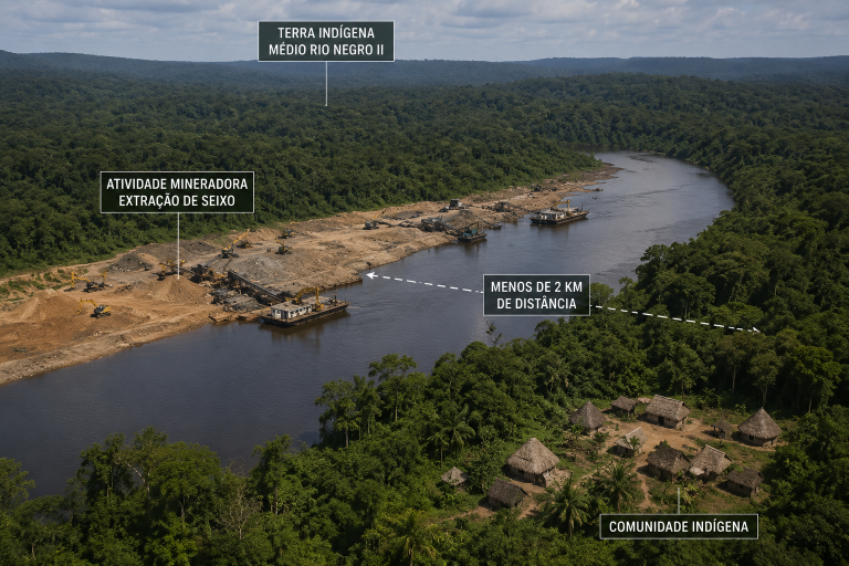 TRF-1 definirá se a mera proximidade de mineração a terra indígena exige proteção jurídica especial