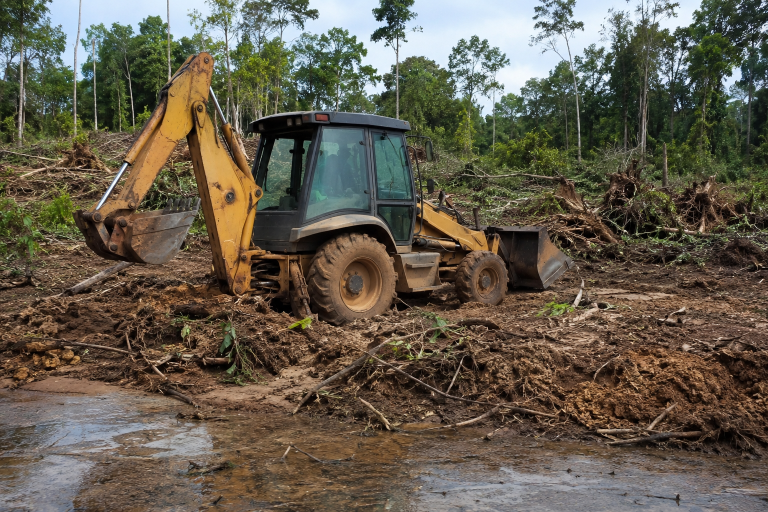 Previsão de perdimento pode impedir devolução de retroescavadeira usada em crime ambiental