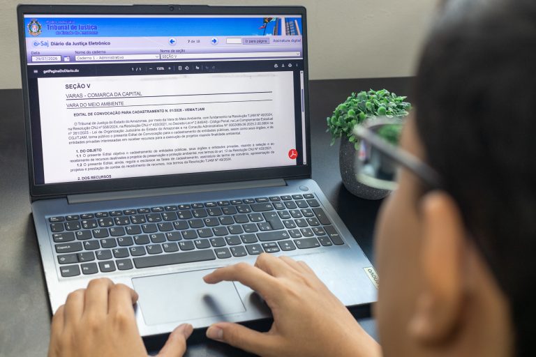 Vara do Meio Ambiente do TJAM abre edital para entidades executarem projetos ambientais