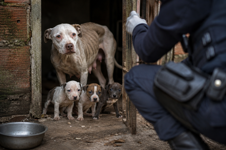 Maus-tratos a animais permitem resgate sem mandado