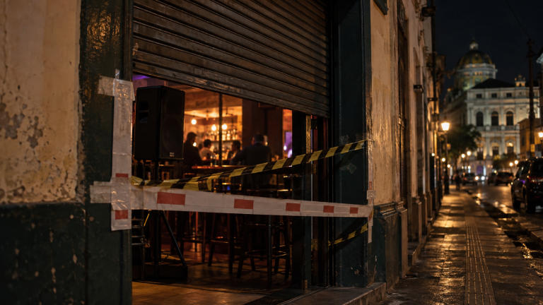 Manter bar funcionando sob interdição administrativa, por si só, não é conduta criminosa
