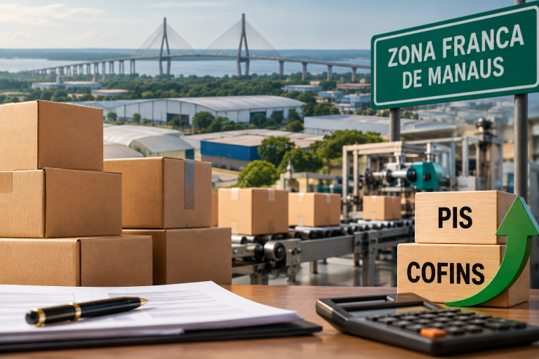 Empresa na ZFM pode aproveitar créditos de PIS e Cofins na compra de bens e insumos